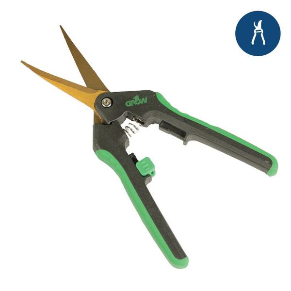 Grow 1 Titanium Trimming Shears, Curved Blade