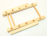 New Folding Stand For Knives Wooden Display