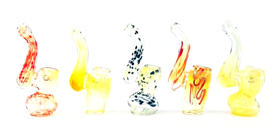 Mini Gold Fumed Sherlock Bubbler