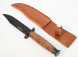 9" Hunting Knife Heavy Duty with Sheath Good Quality