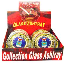 Glass Ashtray Air Force