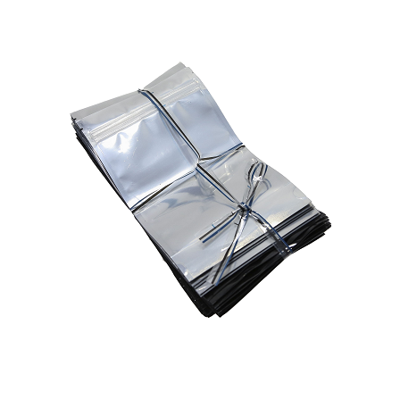 Black Mylar Bag  ~6.5"x6"