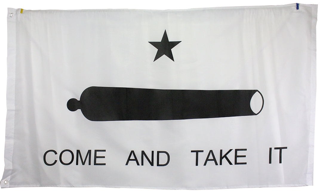 3'x5' Super Polyester Gonzalez Come & Take it Flag indoor Outdoor