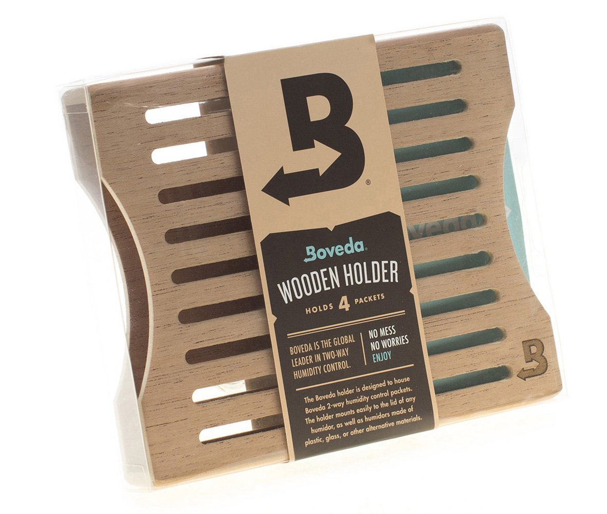 Boveda Wood 4 Pack Holder Side By Side