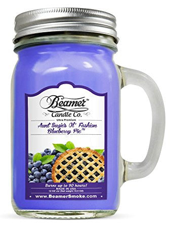 Beamer Candle Co. Aunt Suzie's Ol' Fashion Blueberry Pie Scented Jar candle