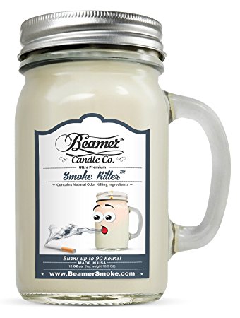 Beamer Candle Co. Smoke Killer Scented Jar candle