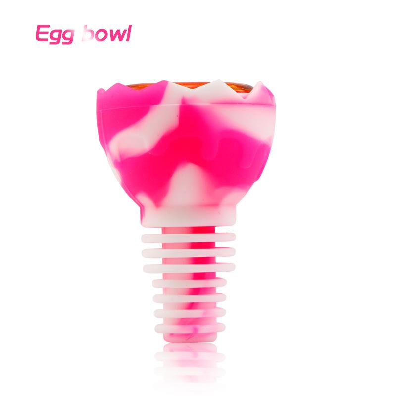 Waxmaid Egg (Silicone + Glass) Bowl