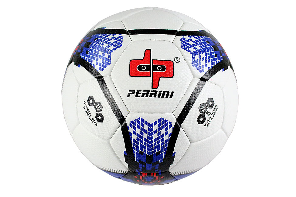 Perrini Tacno Material Official Size 5 Soccer Ball Blue and Black