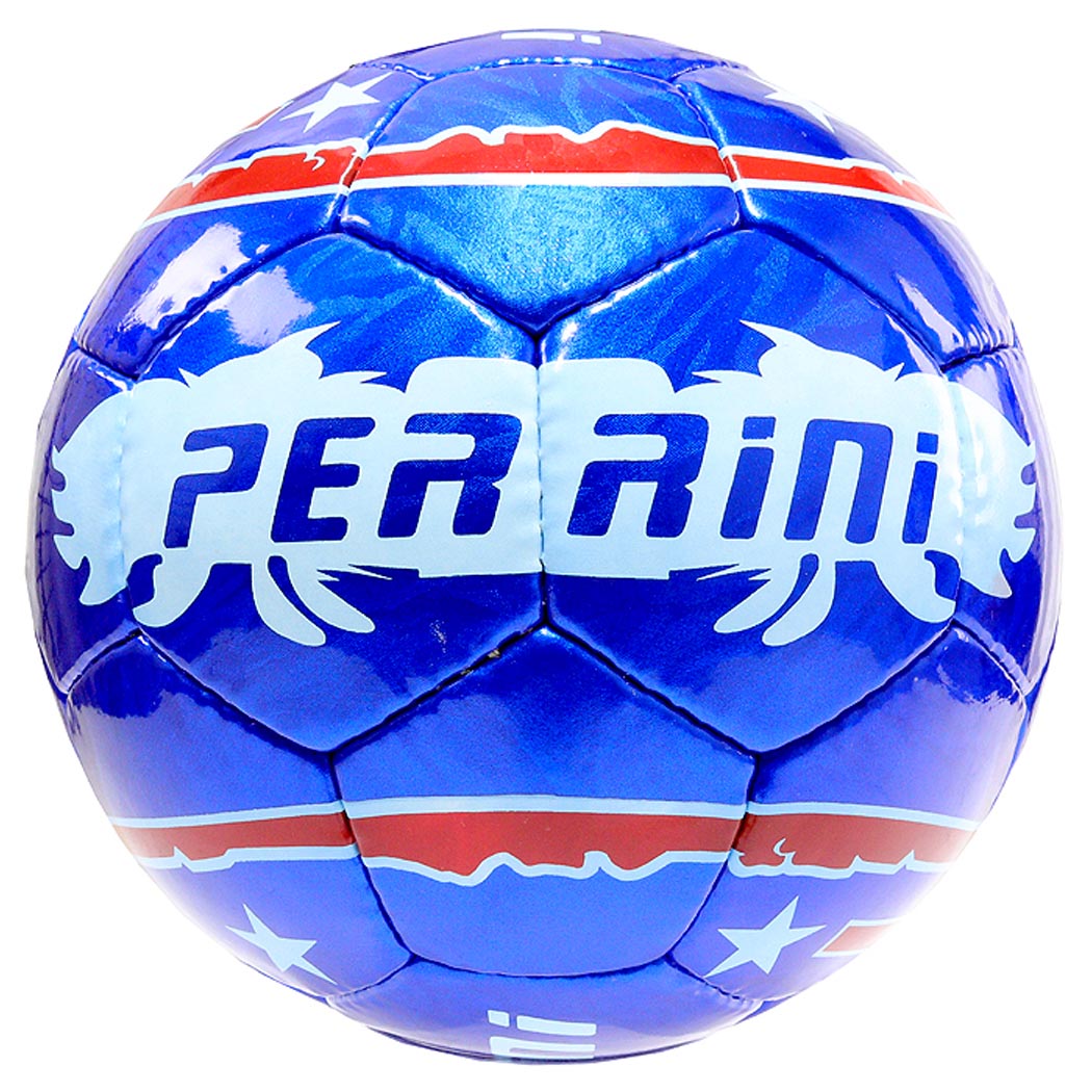 Perrini Indoor Outdoor Sports Blue with White Stars Soccer Ball Size 5