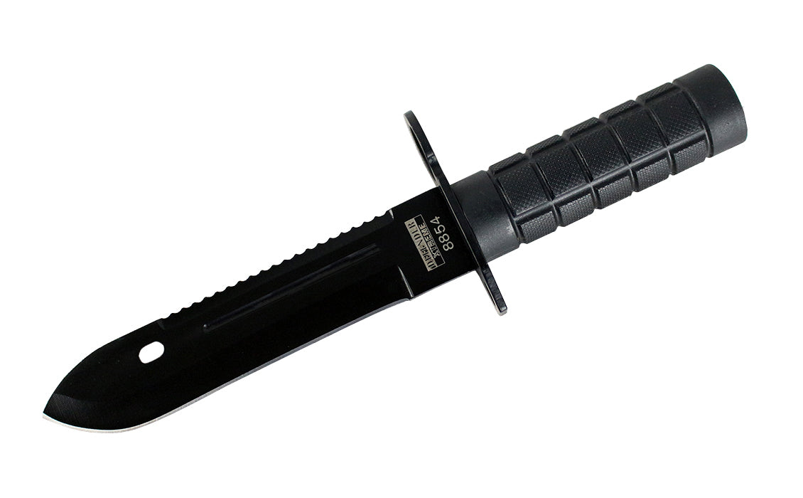 8.5" Defender-Xtreme Mini Survival Bayonet Knife Serrated w/ Sheath Fire Starter