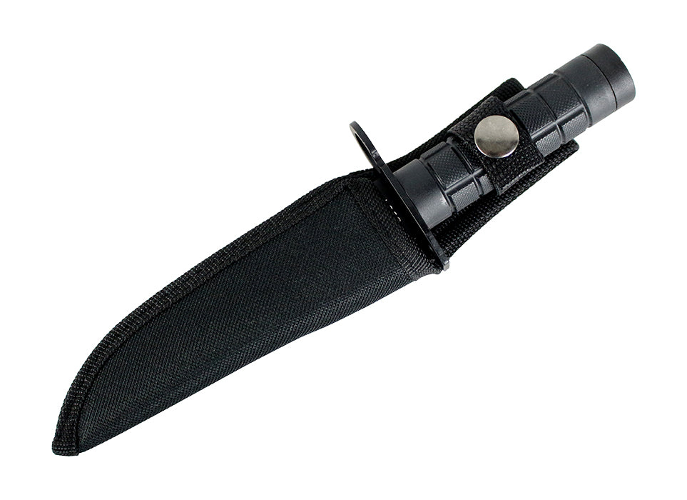 8.5" Defender-Xtreme Mini Survival Bayonet Knife Serrated w/ Sheath Fire Starter