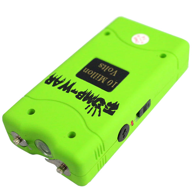 Zomb-War 10 Million Volt Green Stun Gun