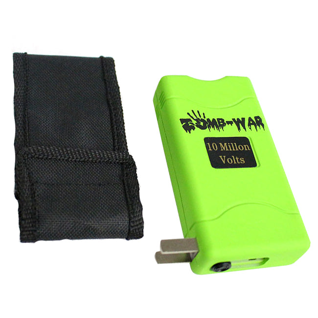 Zomb-War 10 Million Volt Green Stun Gun