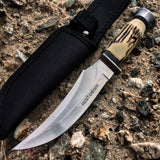 8.5" Hunt-Down Fixed Blade knife with Nylon Sheath