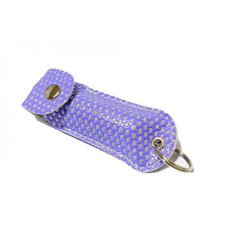 1/2 Oz Pepper Spray W/ Purple Case Key Chain