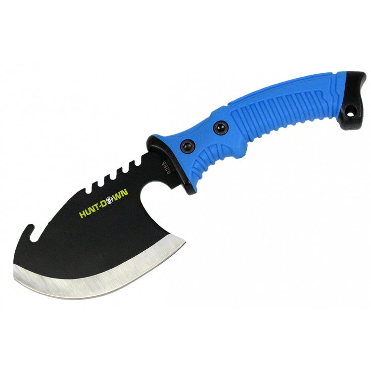 10.5" Hunt-Down Axe with Blue Rubber Handle