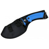 10.5" Hunt-Down Axe with Blue Rubber Handle