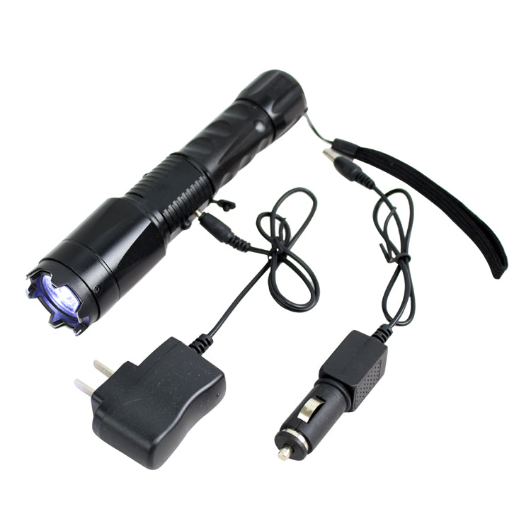 7.5" Defender Heavy Duty 10 million Volt Stun Gun Flashlight