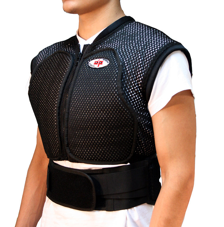 Perrini Motorcycle Racing Under Suit Spine Protector Bike Riding Padded Vest