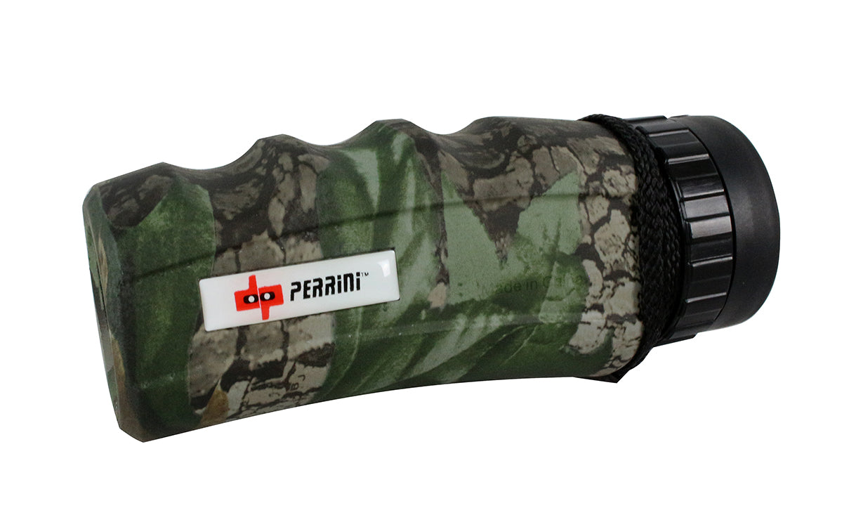 10X25 Perrini Woodland Camo Monocular with Nylon Sheath Nice One