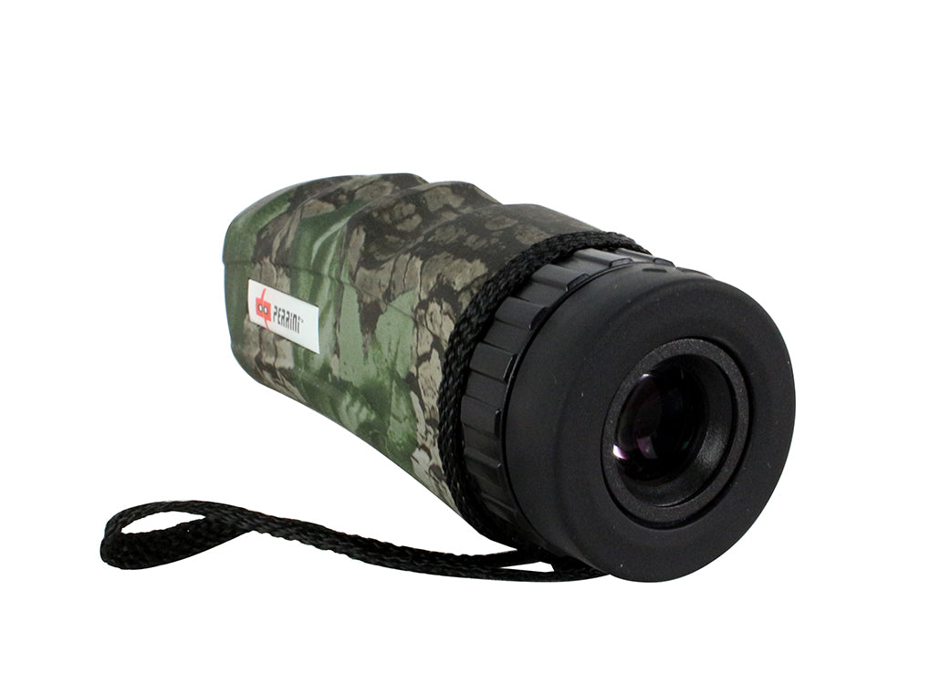 10X25 Perrini Woodland Camo Monocular with Nylon Sheath Nice One