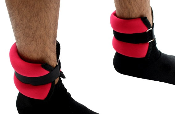 Red Extended Fit 5LB Wrists/Ankle Weights