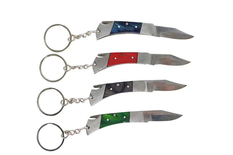 12 Pc. Defender Xtreme Key Chain Folding Knife Boxed Set