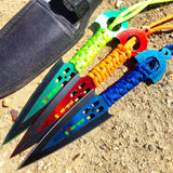 Zomb War 3 Pc Throwing Knife set With Sheath