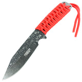 DefenderXtreme 9" High Quality Hunting Tactical Survival Sharp Knife Forest Camo