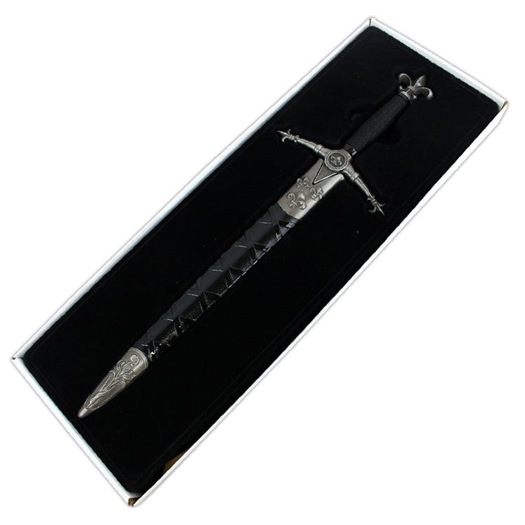 TheBoneEdge 18" Steel Assassin Collectible Dagger With Scabbard