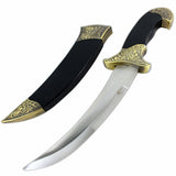 TheBoneEdge 12" Steel Collectible Dagger With Scabbard