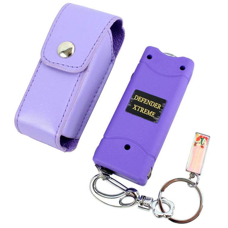 Defender-Xtreme 3 Million Volt Purple Flashlight Stun Gun