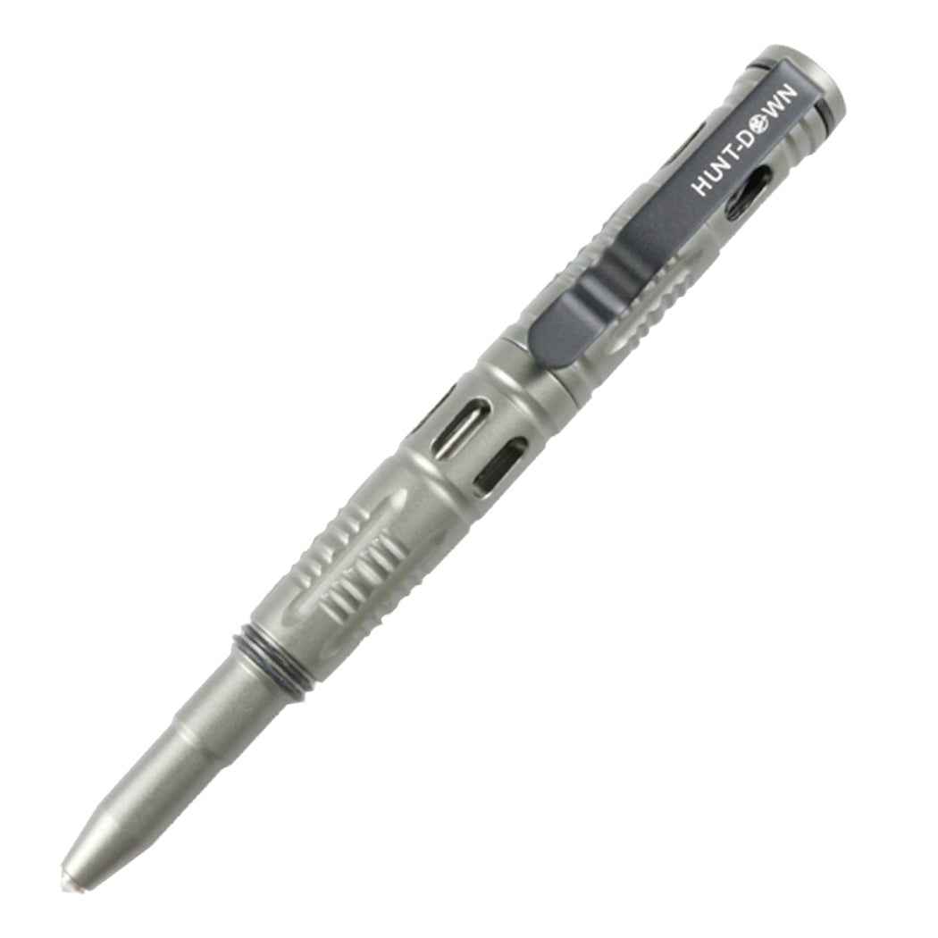 Hunt-Down New Powerful 6" Green Tactical Pen For Self Defense with Glass Breaker