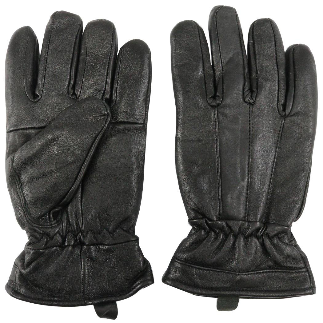 Leather Cold Weather Winter Gloves Cowhide Leather