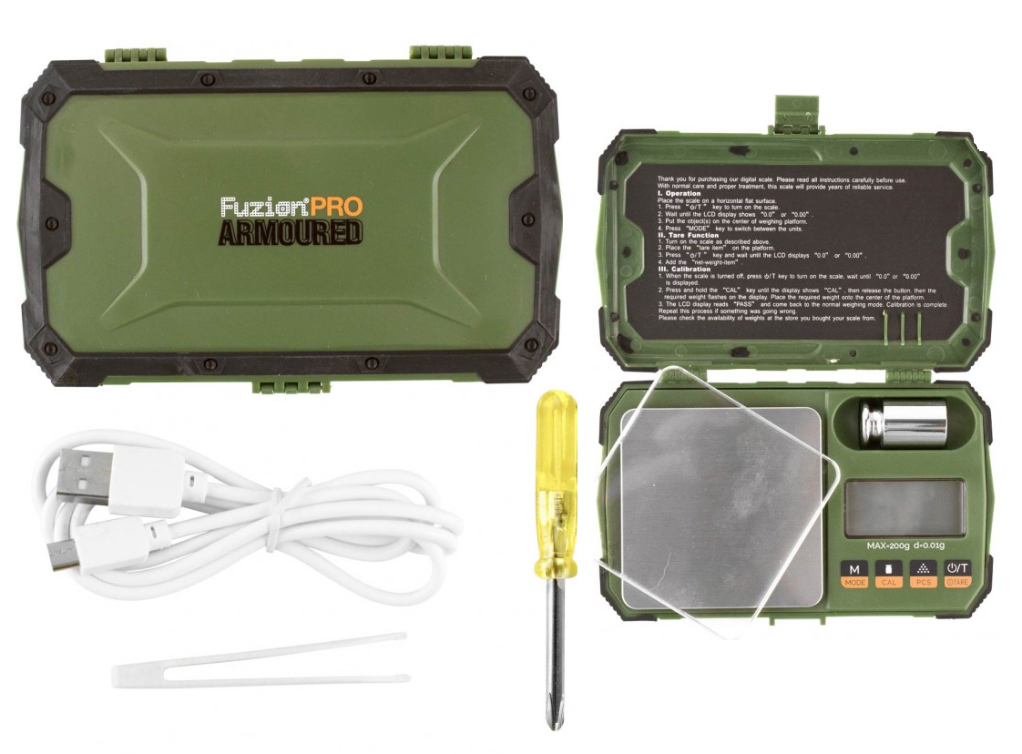 Arm-200 Armoured Fuzion .01 Gram Scale