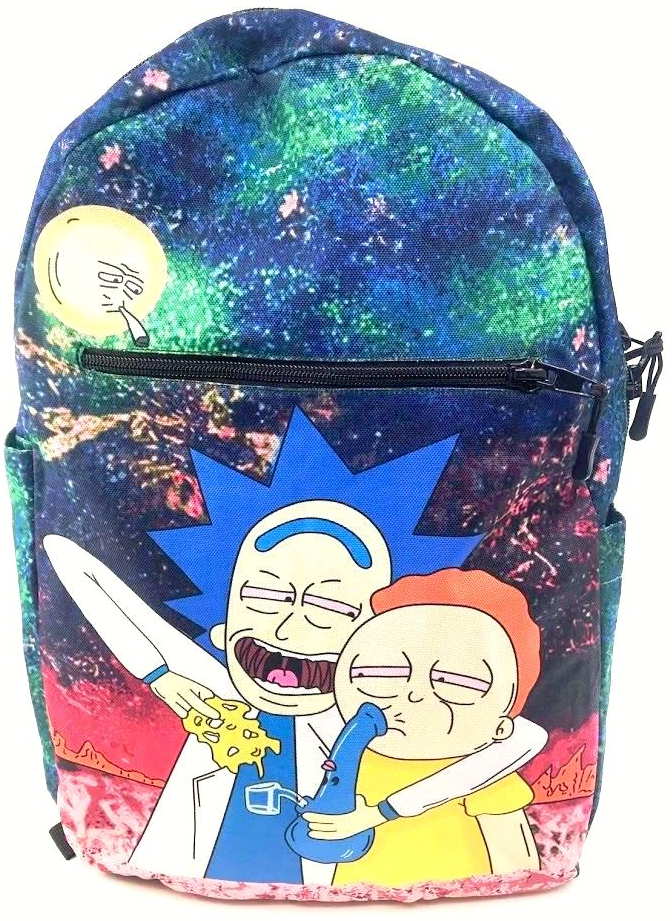 Backpack w/ Cartoon Graphics