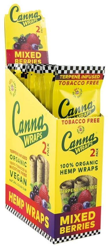 Canna Wraps - Mixed Berries