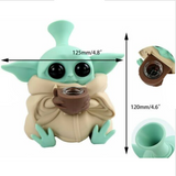 YODA SILICONE WATER PIPE