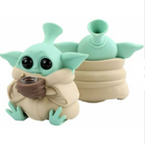 YODA SILICONE WATER PIPE