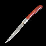Cherry Oak Grip XL Knife w/ Sheath