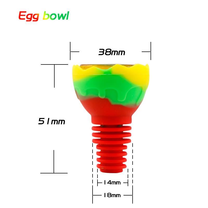 Waxmaid Egg (Silicone + Glass) Bowl