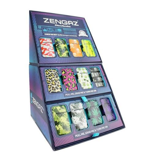 ZENGAZ LIGHTER DISPLAY 48CT