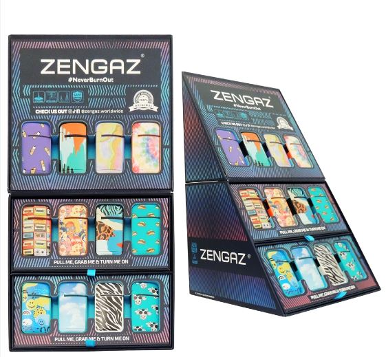 ZENGAZ LIGHTER DISPLAY 48CT