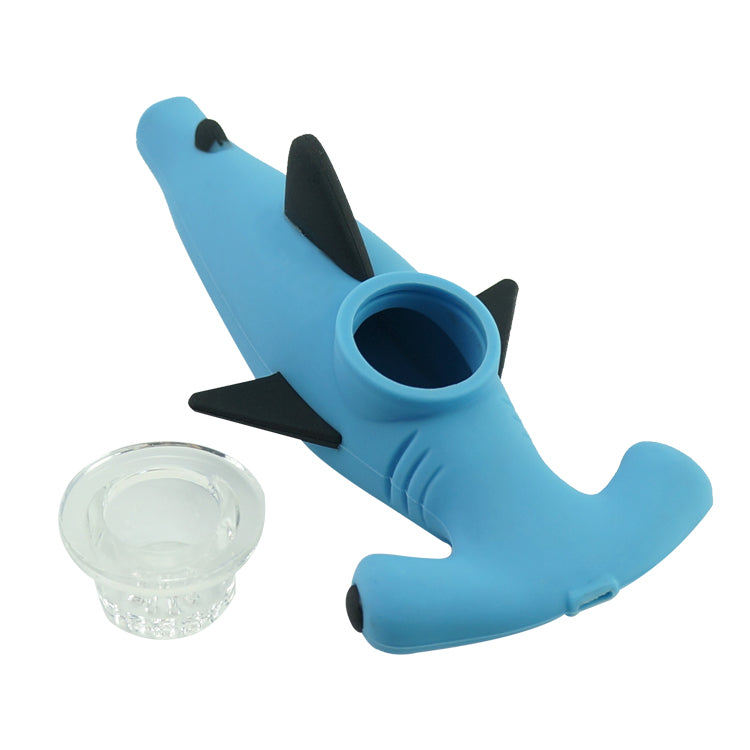 Hammer Head Shark Silicone Pipe