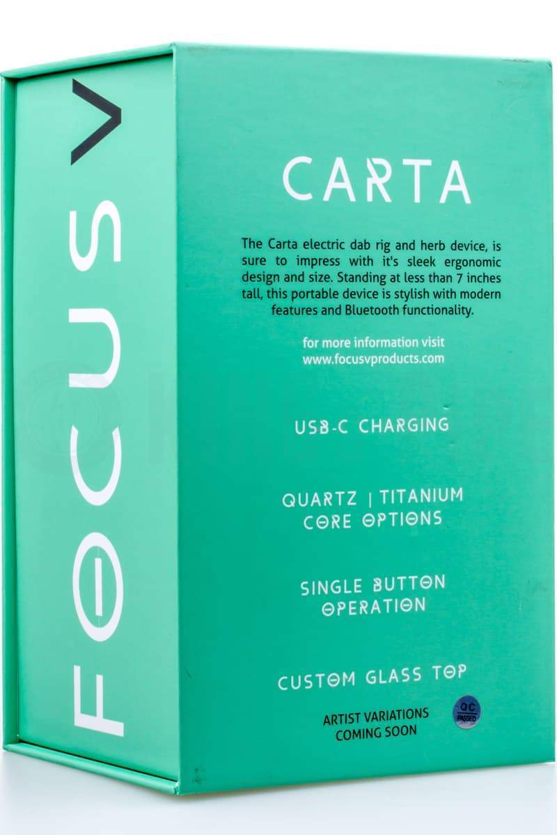 Focus V Carta Vape Electronic Smart Rig Kit 2 in 1
