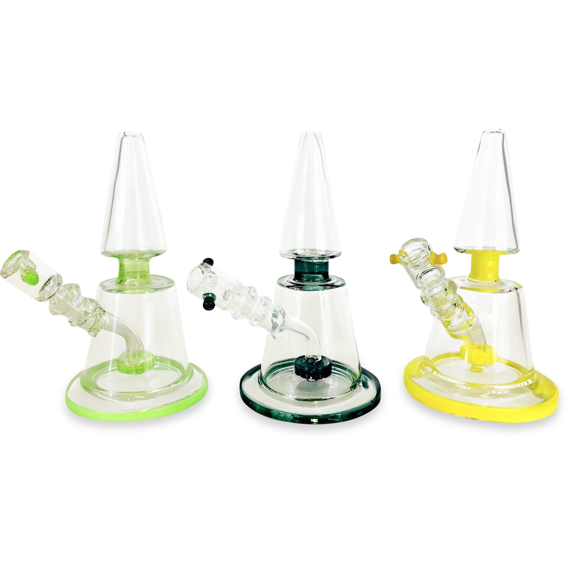 Pyramid Stem Water Pipe
