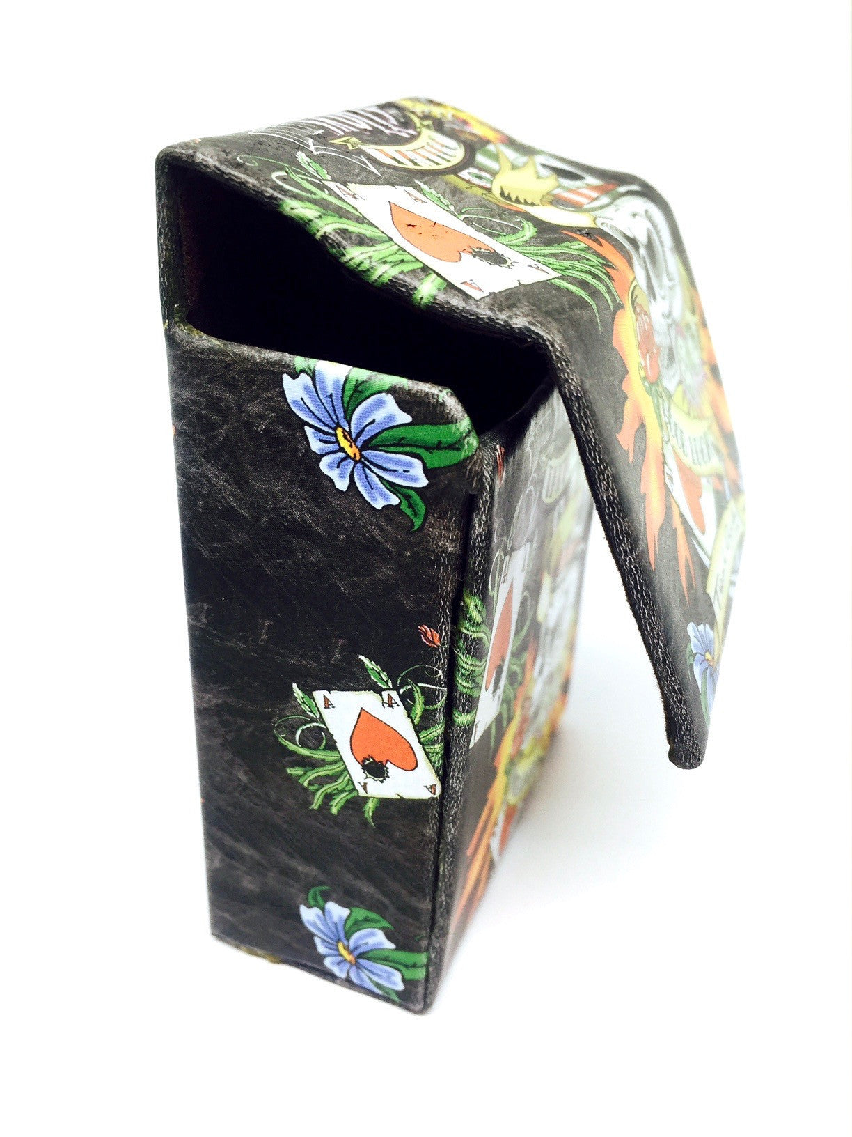 Leather Tattoo Cigarette Case