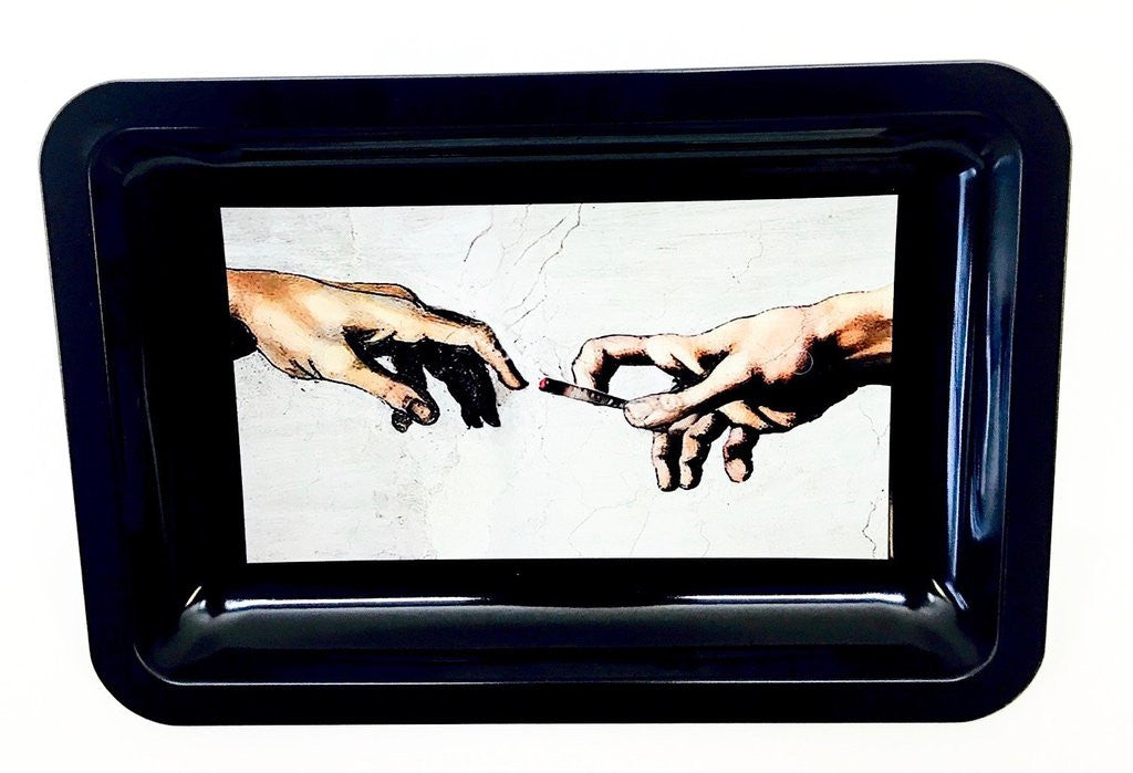 Designed Metal Rolling Tray (Small)