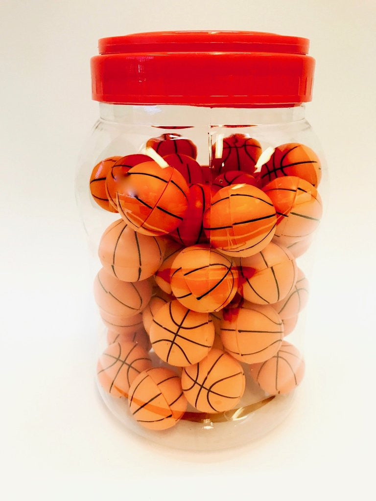 Basketball Silicone Container (Jar of 50)