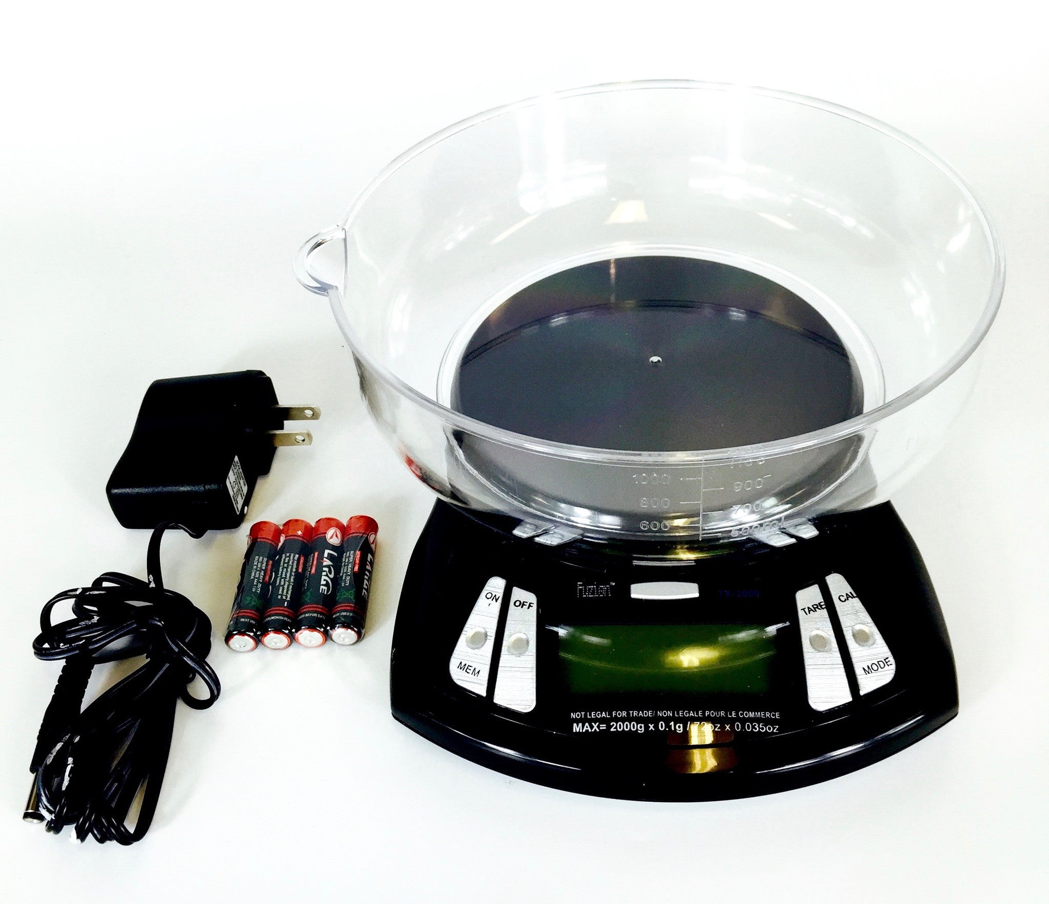 Fuzion TX-2000 Digital Kitchen Scale